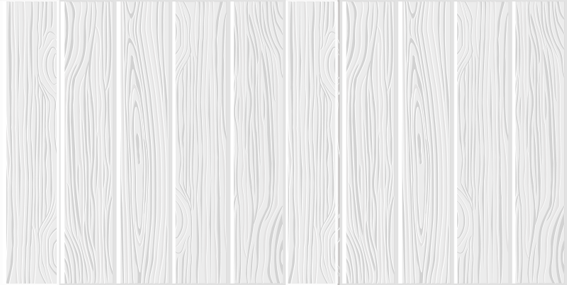 κουβέρτα βινυλίου λευκής σανίδας - TenStickers