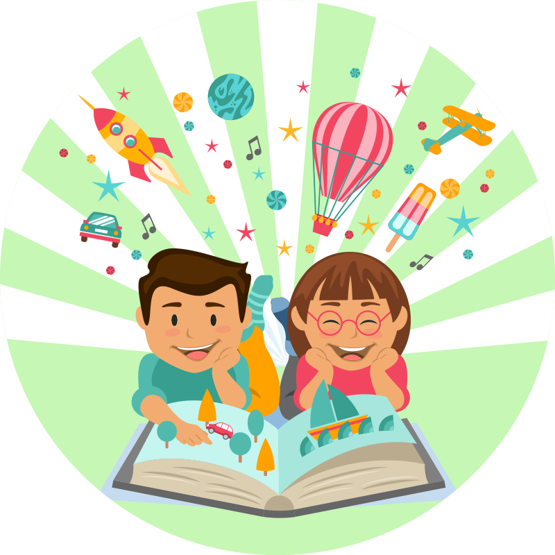 παιδική εκπαίδευση παιδική κουβέρτα βινυλίου - TenStickers