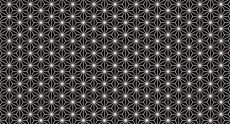 μαύρο και άσπρο χαλιά γεωμετρικά διαμάντια - TenStickers