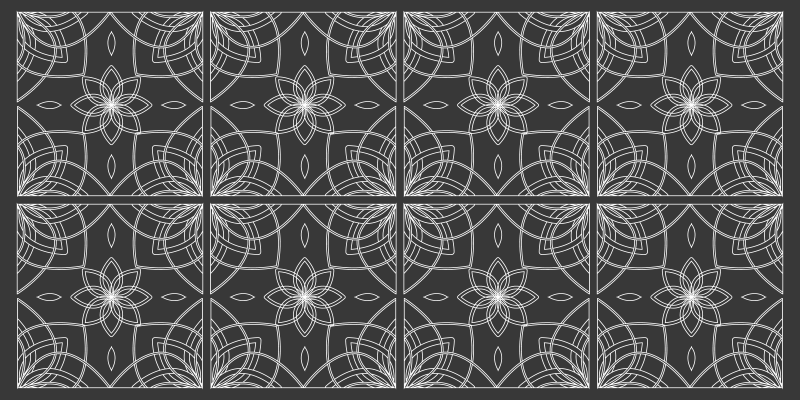 πλακάκια πλατειών με μοντέρνο χαλί - TenStickers