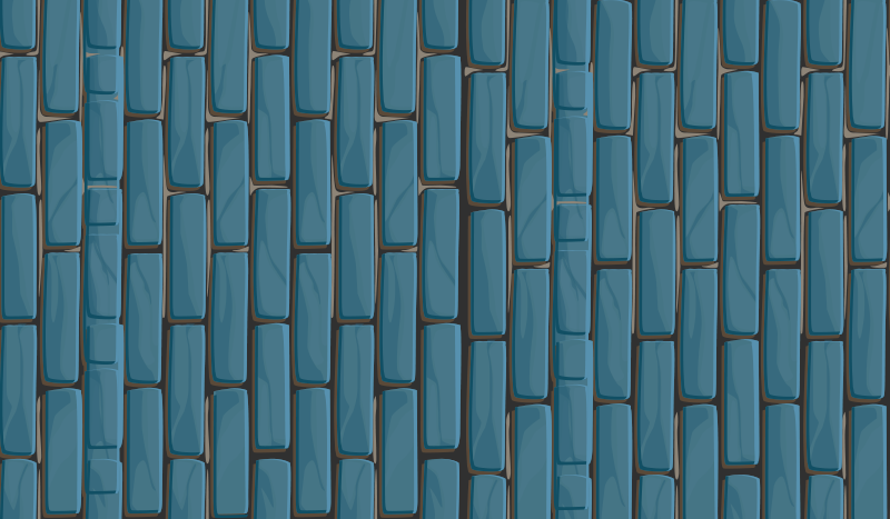 ορθογώνια ψηφιδωτά πλακάκια δαπέδου - TenStickers