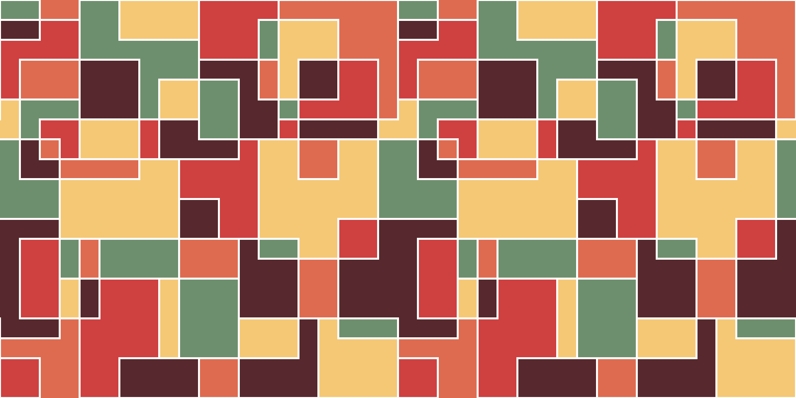 γεωμετρικά ορθογώνια πλακάκια χαλί - TenStickers