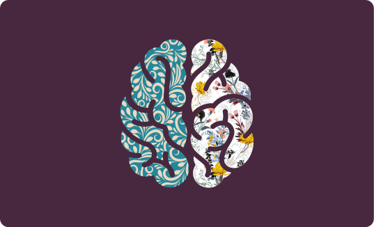 xαλί βινυλίου με λουλούδια βοτανικό yin yang - TenStickers