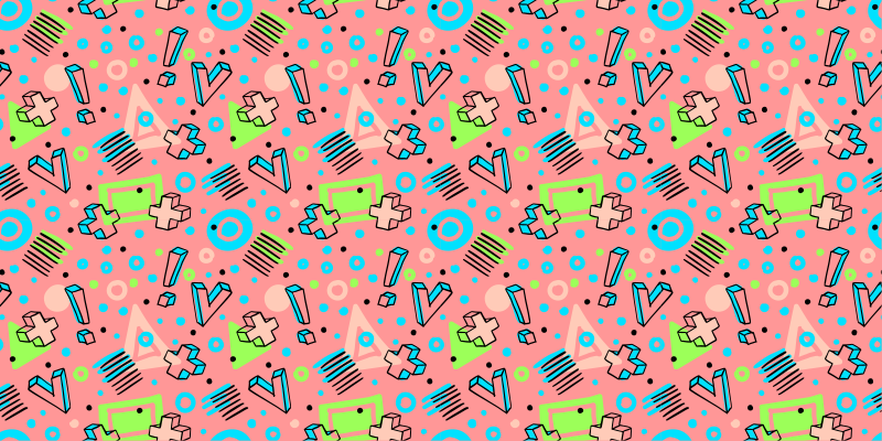 μοκέτα βινυλίου παιχνιδιάρικα γεωμετρικά - TenStickers