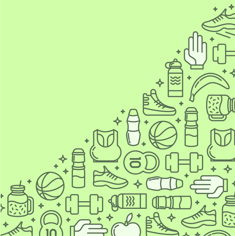 μοκέτα βινυλίου είδη γυμναστικής - TenStickers