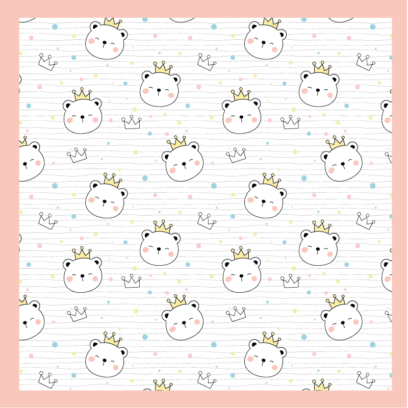 χαλί βινυλίου για παιδιά πουά - TenStickers