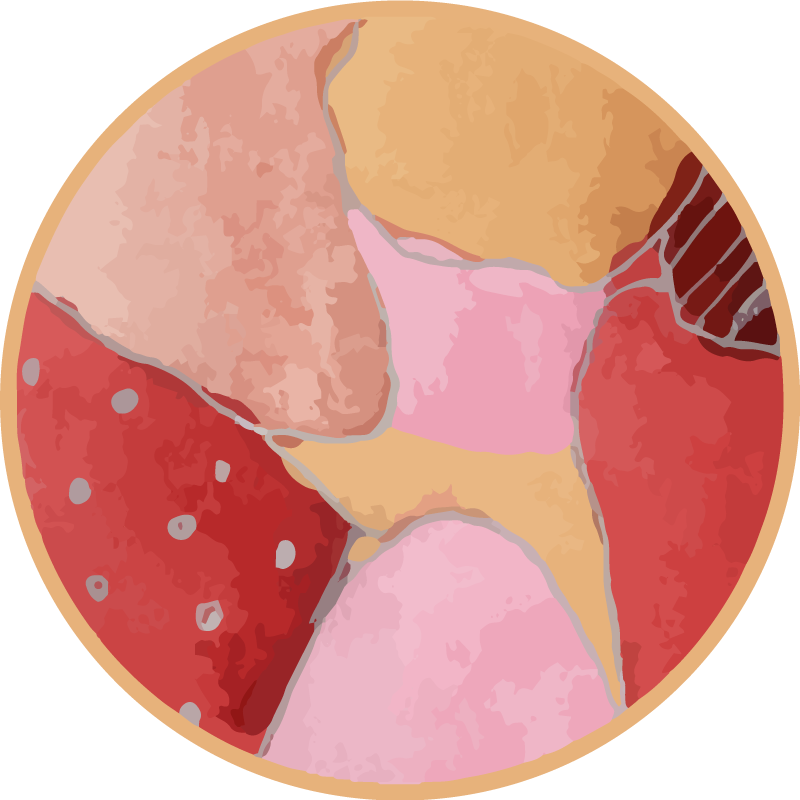 νερομπογιά μοντέρνο χαλί βινυλίου - TenStickers