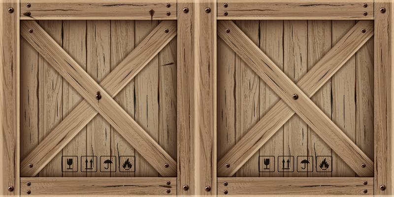 υλικό εφέ - χαλί από βινύλιο με ξύλινη θήκη - TenStickers