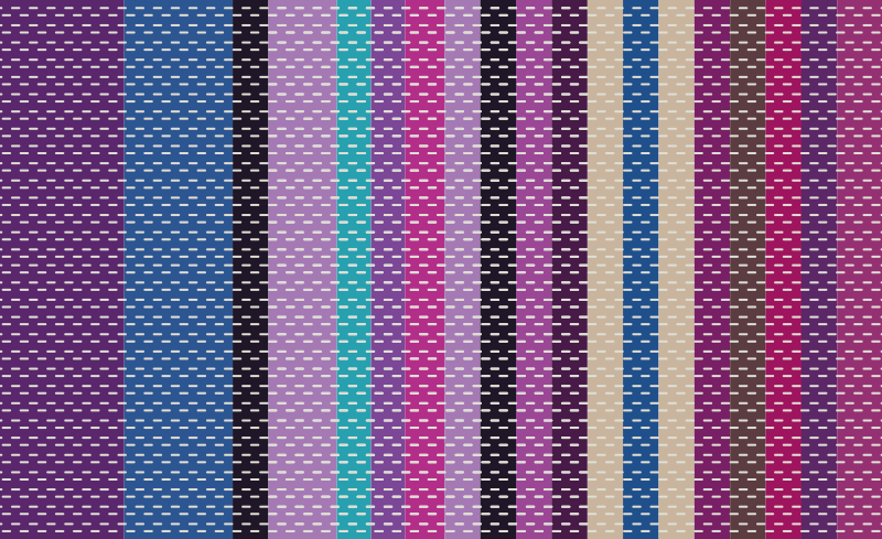 μοβ αποχρώσεις υφή ρίγες χαλί - TenStickers