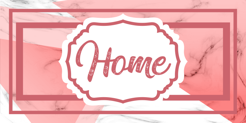 καπνιστό ροζ πλακάκια δαπέδου οικιακής κουζίνας - TenStickers