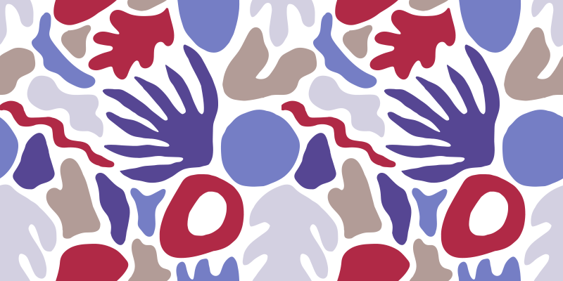 πολύχρωμα λεπτομερή μοτίβα πλακάκια δαπέδου κουζίνας - TenStickers