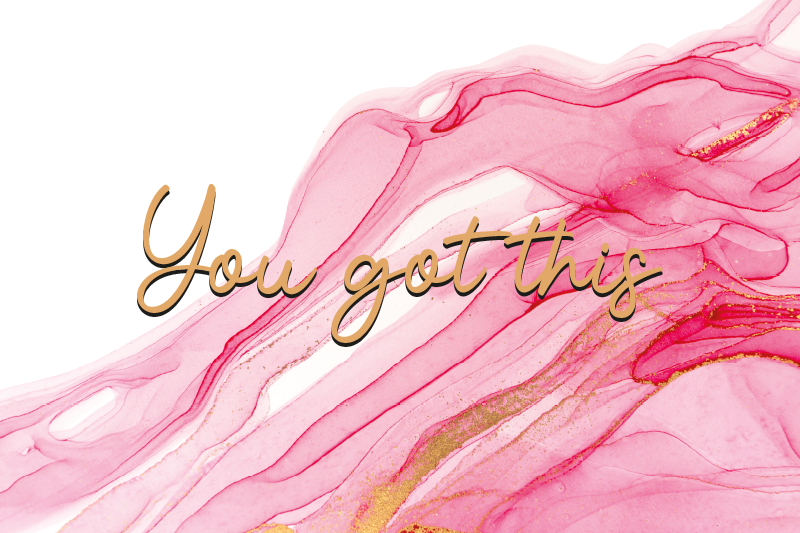 ροζ ακουαρέλα εξατομικευμένη κουβέρτα βινυλίου - TenStickers