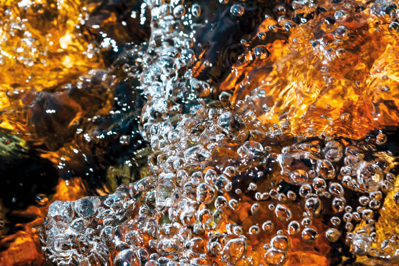 χαλί βινυλίου ροή νερού με βροχή - TenStickers