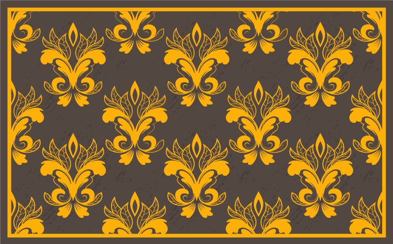 Vintage υφάσματα δαπέδου βινυλίου vintage κουβέρτα - TenStickers