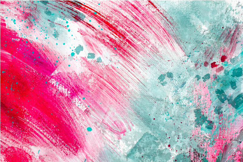 πολύχρωμο καλλιτεχνικό μοτίβο μωσαϊκό χαλί βινυλίου - TenStickers