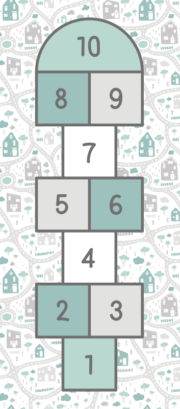 παιγνιόχαρτο για παιδικά παιχνίδια - TenStickers