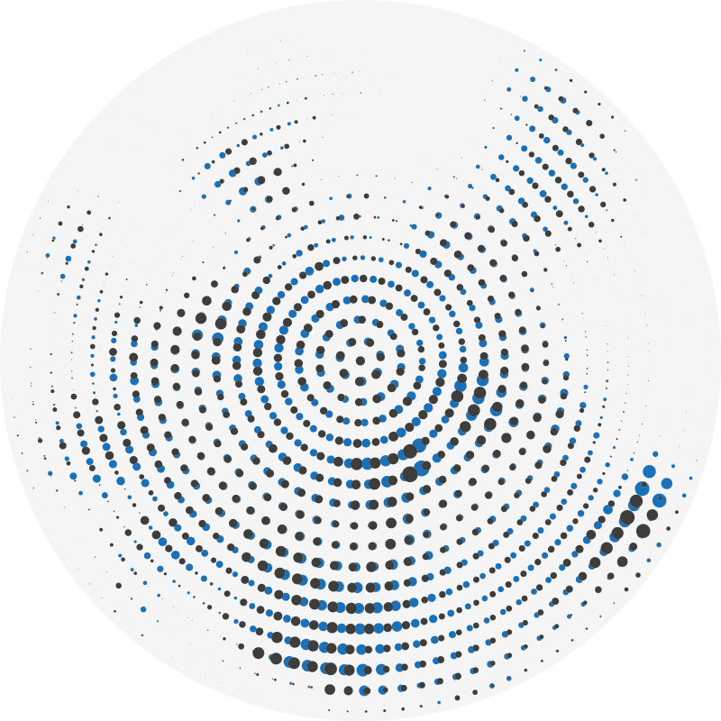 μαύρο και μπλε κουκκίδες πλακάκια δαπέδου μωσαϊκό - TenStickers