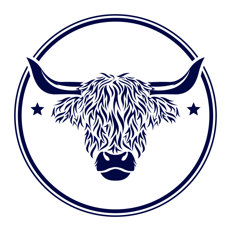 σκωτσέζικη κουβέρτα αγελάδας - TenStickers