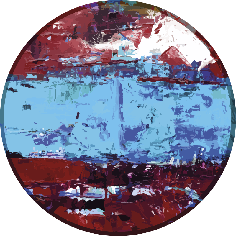 μοντέρνο χαλί πολύχρωμο χαλί - TenStickers