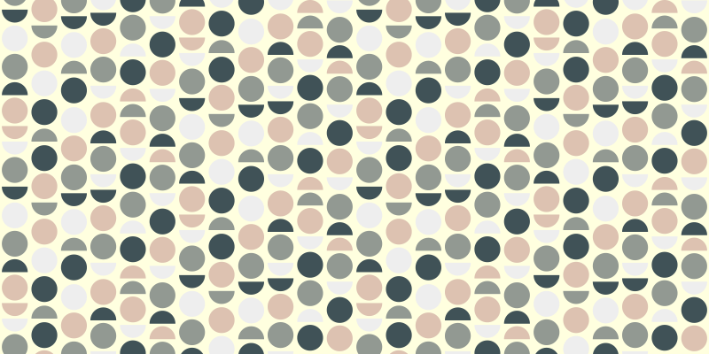 σκανδιναβικά cercles γεωμετρικά χαλιά - TenStickers