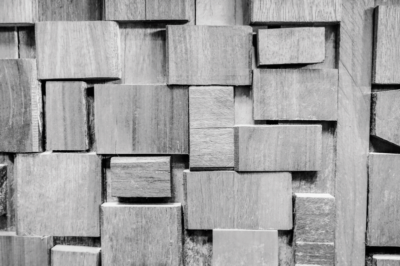 ξύλινη σανίδα σκούρο τρισδιάστατο υφή ξύλινο χαλί βινυλίου - TenStickers