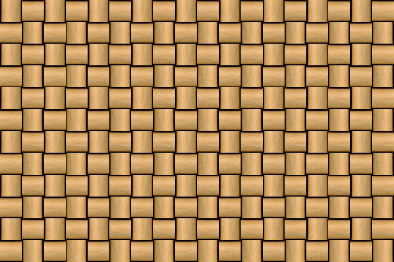 δάπεδο από ξύλο βινυλίου καφέ μοτίβο πλακιδίων - TenStickers