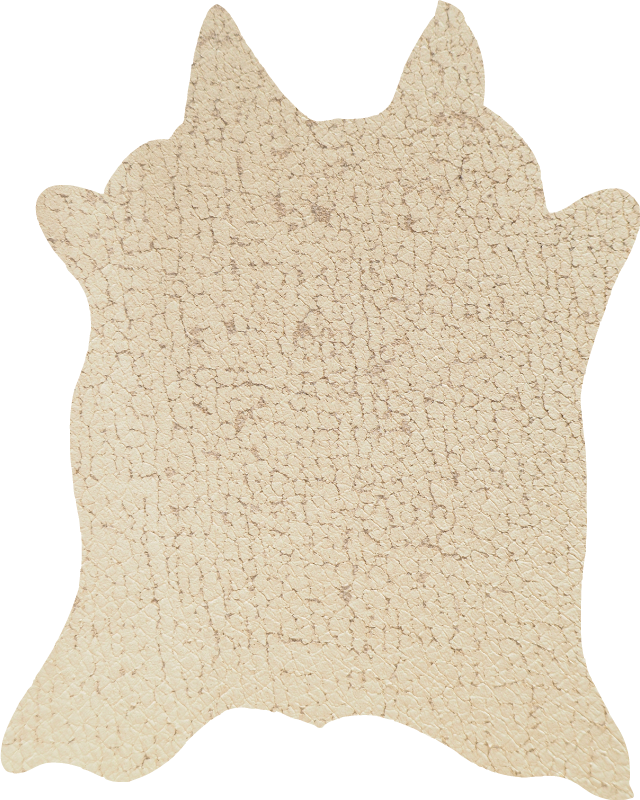 μπεζ αγελάδα ζωική εκτύπωση κουβέρτα βινυλίου - TenStickers