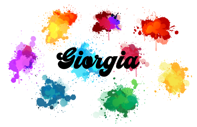 εξατομικευμένο χαλί aquarela splash - TenStickers