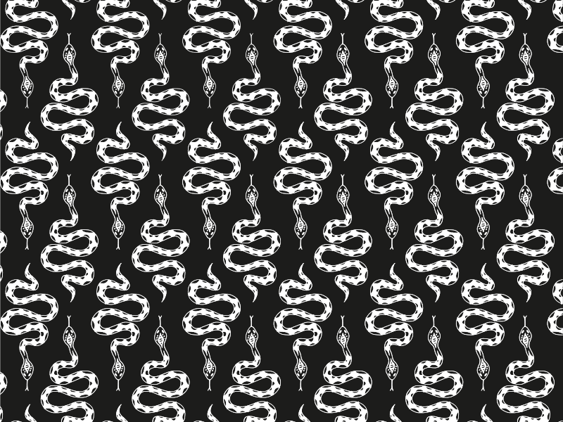 xαλί με εκτύπωση ζώου κομψό μοτίβο φιδιού - TenStickers