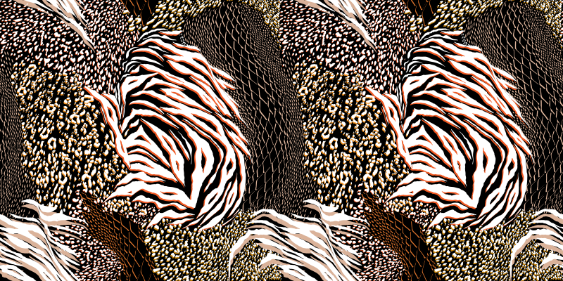 xαλί με εκτύπωση ζώου εντυπωσιακά μοτίβα ζέβρας - TenStickers