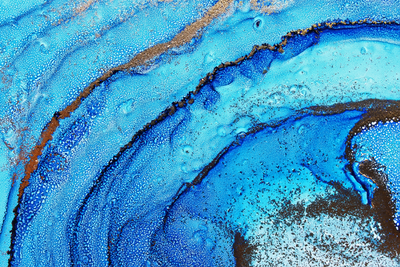 αφηρημένο χρώμα κουβέρτα βινυλίου υπνοδωματίου - TenStickers