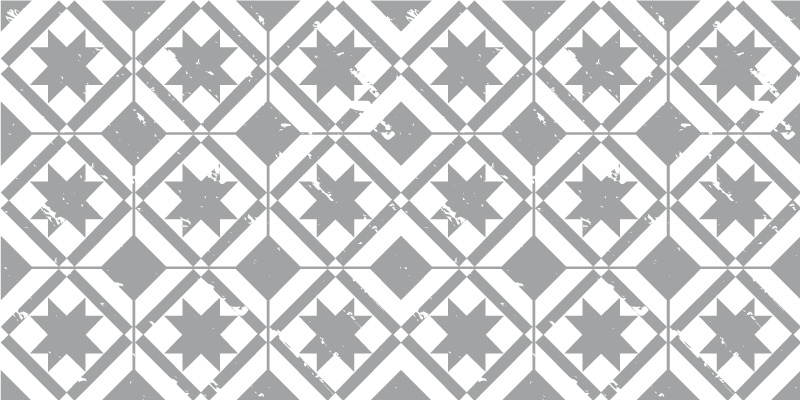 γκρι πλακάκια με πλακάκια χαλί - TenStickers