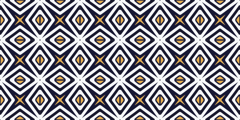 χαλί βινυλίου εφέ κεραμιδιών - TenStickers