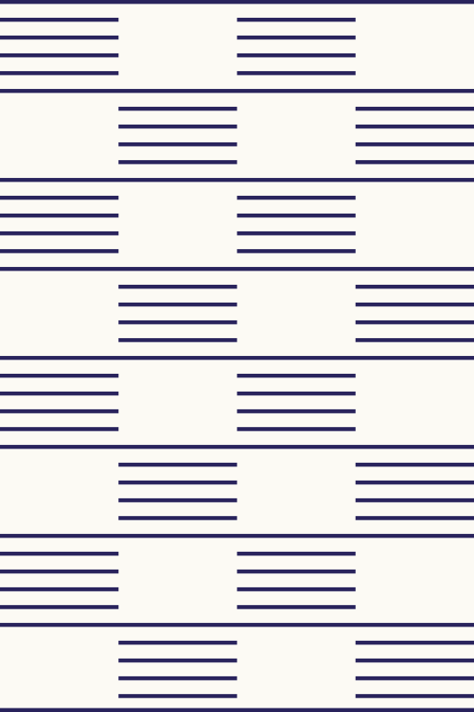 σκανδιναβικό στυλ λευκό και μπλε ναυτικό χαλί nordic - TenStickers