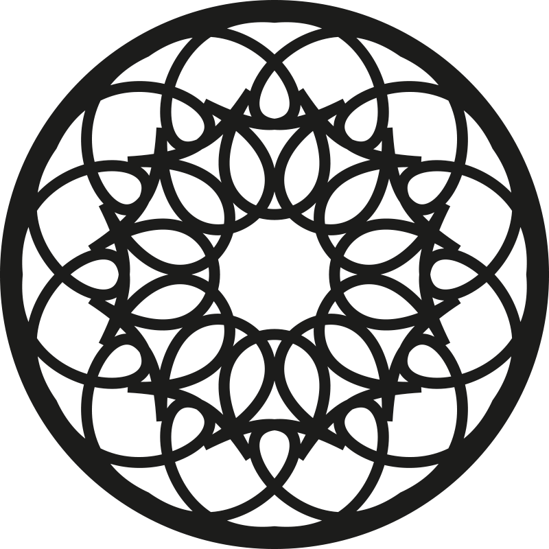 σκανδιναβικό στιλ κύκλο ζωής σκανδιναβικό χαλί βινυλίου - TenStickers