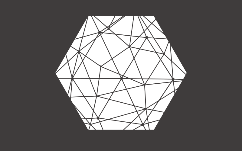 σκανδιναβικό στυλ εξάγωνο σκανδιναβικό βινύλιο χαλί - TenStickers