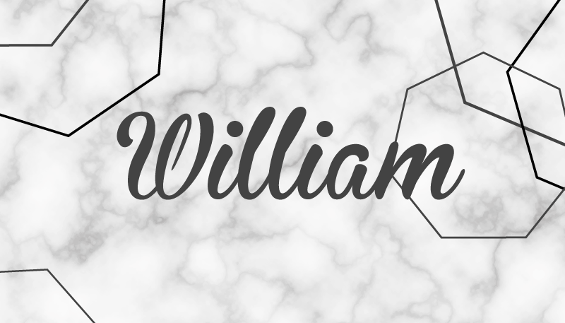 χαλί κρεβατοκάμαρας μαρμάρινο προσαρμοσμένο όνομα - TenStickers