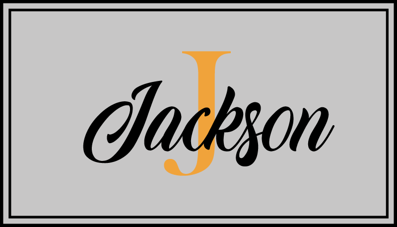 Βινυλιακό χαλί με όνομα τίτλος και αρχική εικόνα - TenStickers