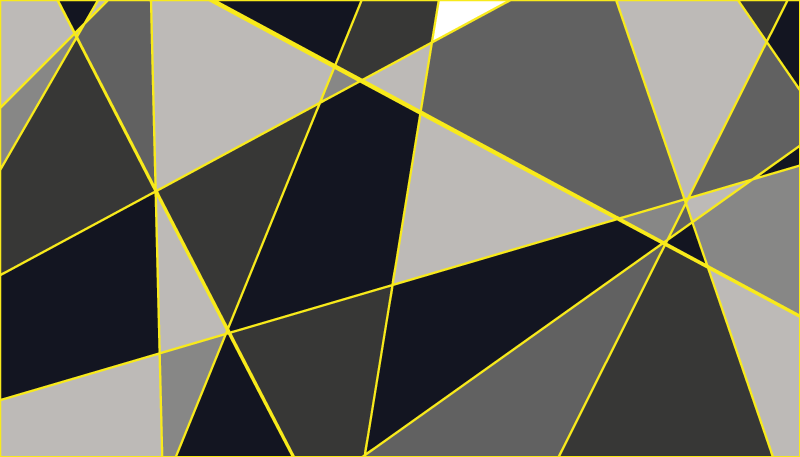 γκρι τρίγωνα μοτίβο σκανδιναβικό χαλί βινυλίου - TenStickers