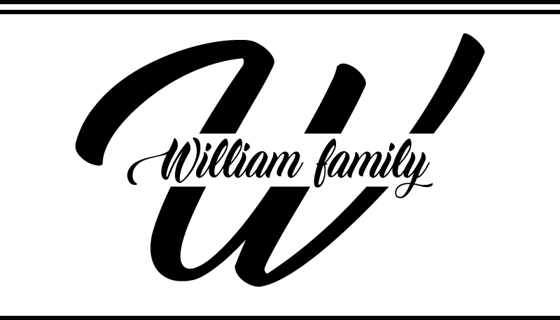 μεγάλο αρχικό οικογενειακό όνομα είσοδος πλακιδίων - TenStickers