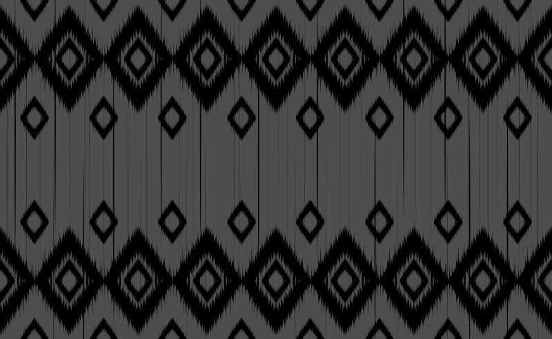 ορθογώνιο χαλί με γκρι και μαύρο μωσαϊκό - TenStickers