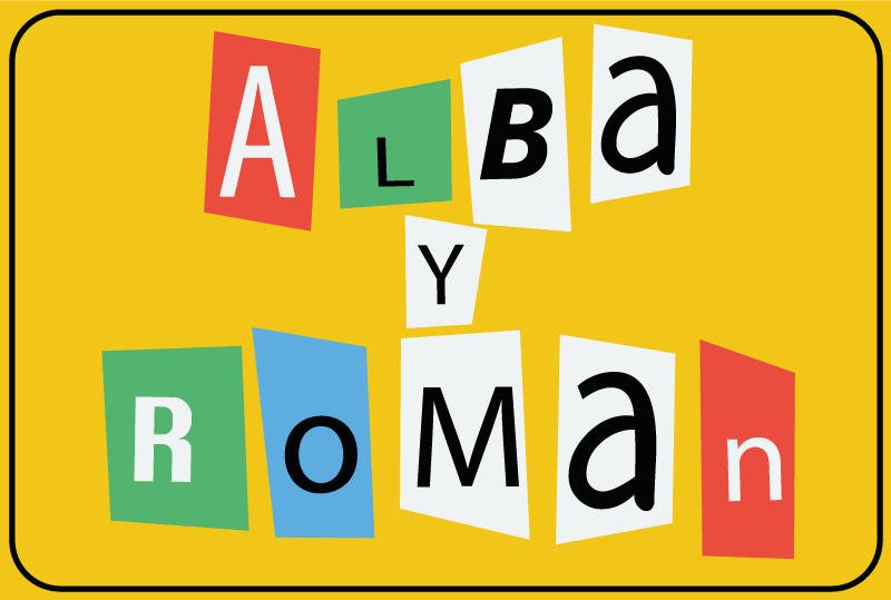 Βινυλιακό χαλί με όνομα κομμάτια παζλ για ζευγάρια - TenStickers