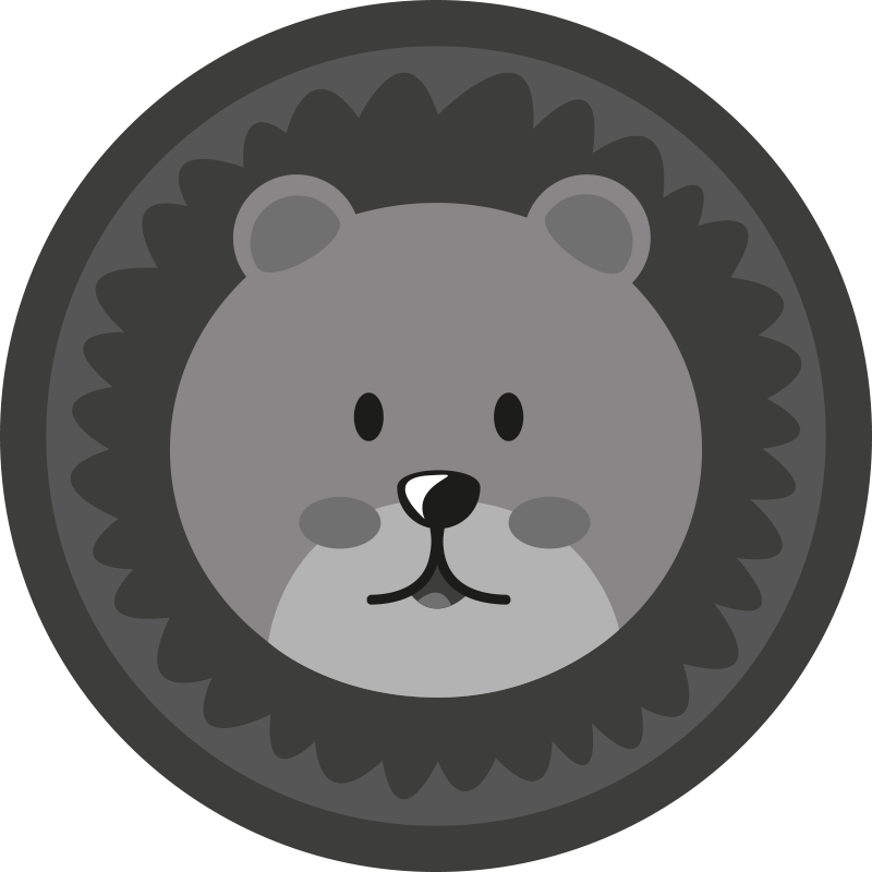 σκανδιναβικό γκρι lyon παιδικό χαλάκι - TenStickers