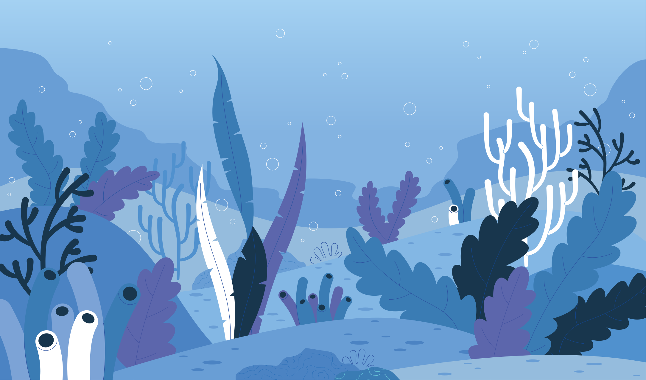 χαλί φύσης υποθαλάσσιο τοπίο - TenStickers