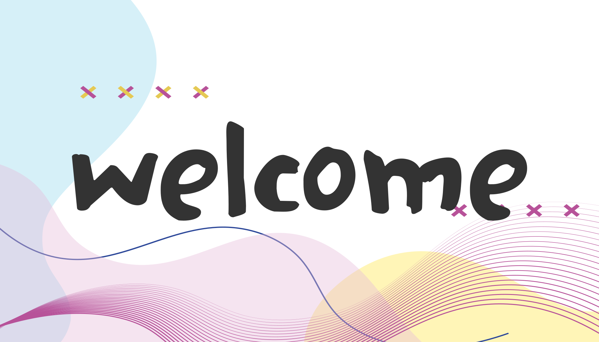 χαλί εισόδου μοντέρνα αφηρημένη καλωσόρισμα - TenStickers