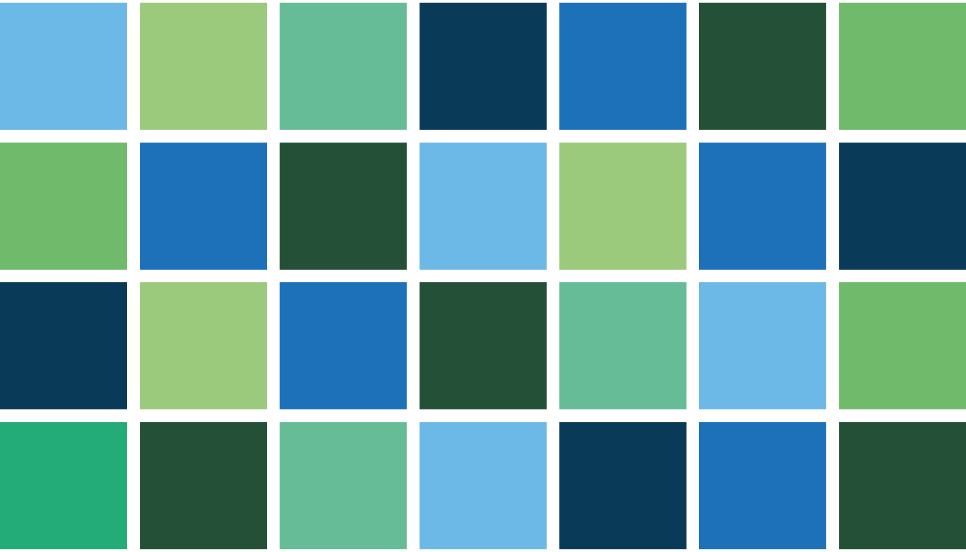 χαλακι μπανιου πολύχρωμα τετράγωνα μπλοκ - TenStickers