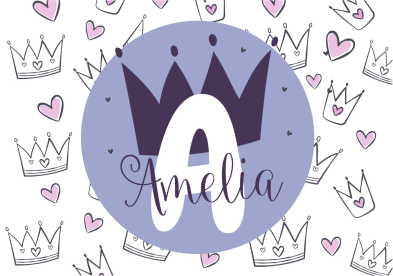 μοκέτα βινυλίου εξατομικευμένη εκτύπωση στέμματος - TenStickers