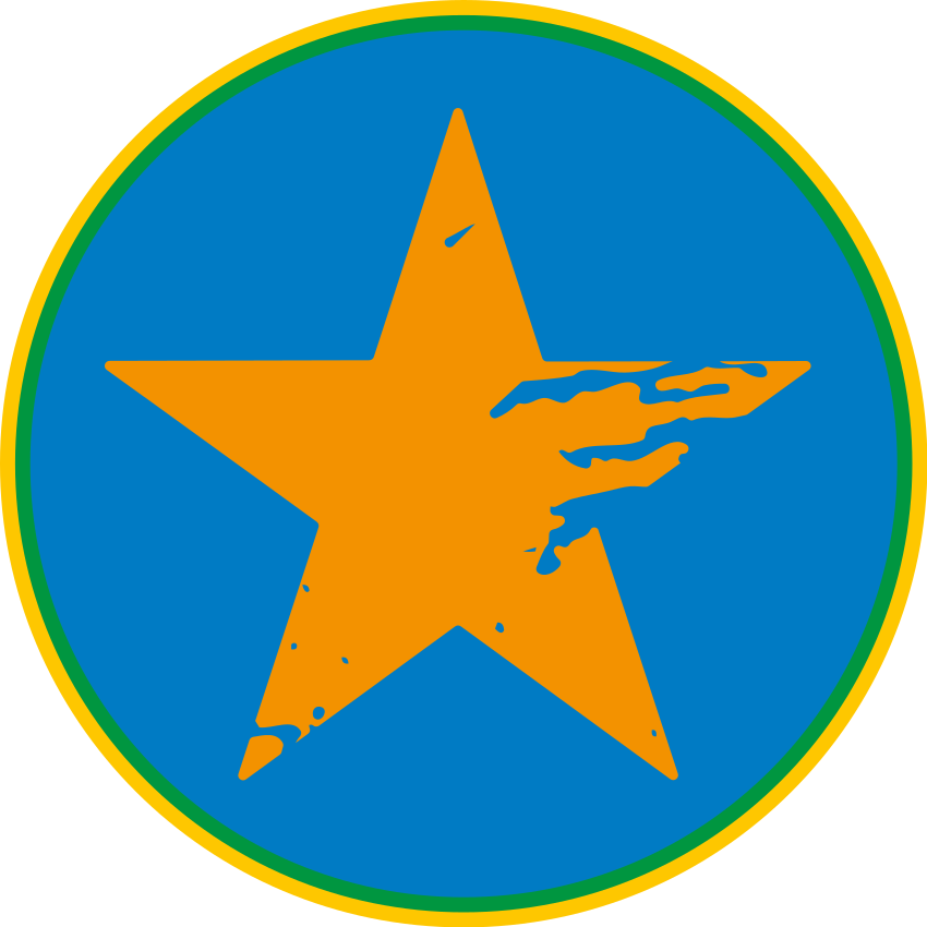 μοκέτα βινυλίου μπλε αστεροειδής προφορά - TenStickers