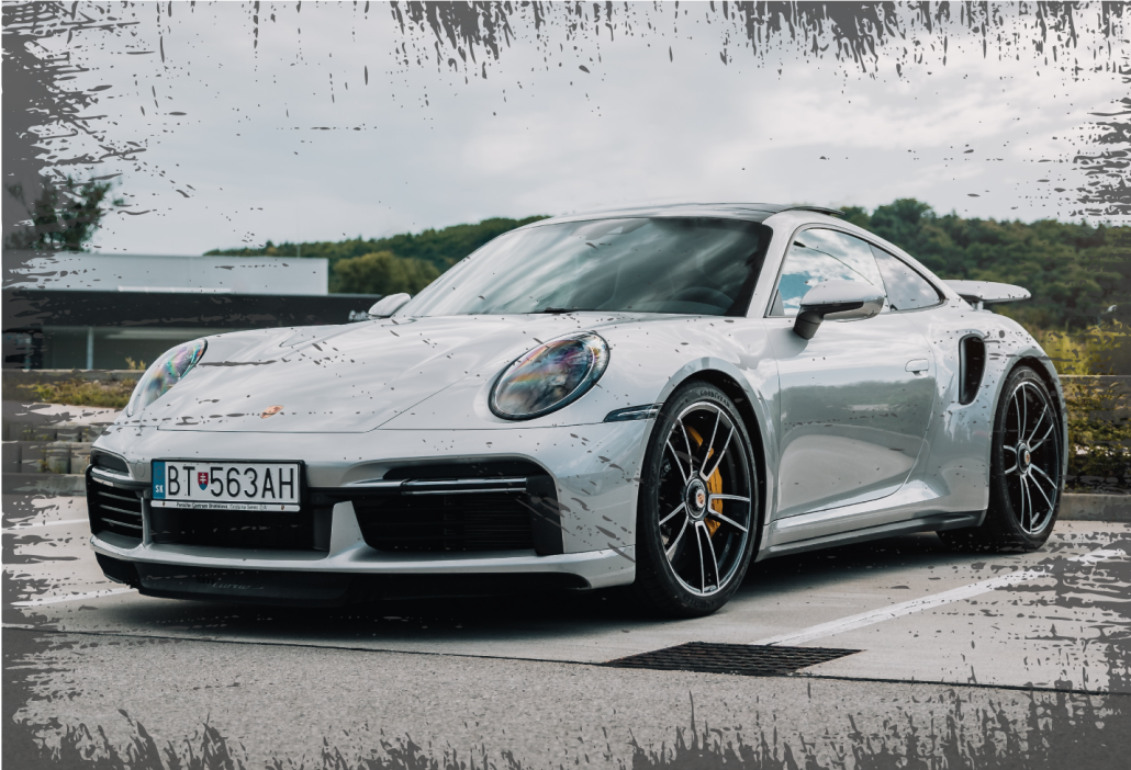 μοντέρνο χαλί porsche 911 vintage - TenStickers