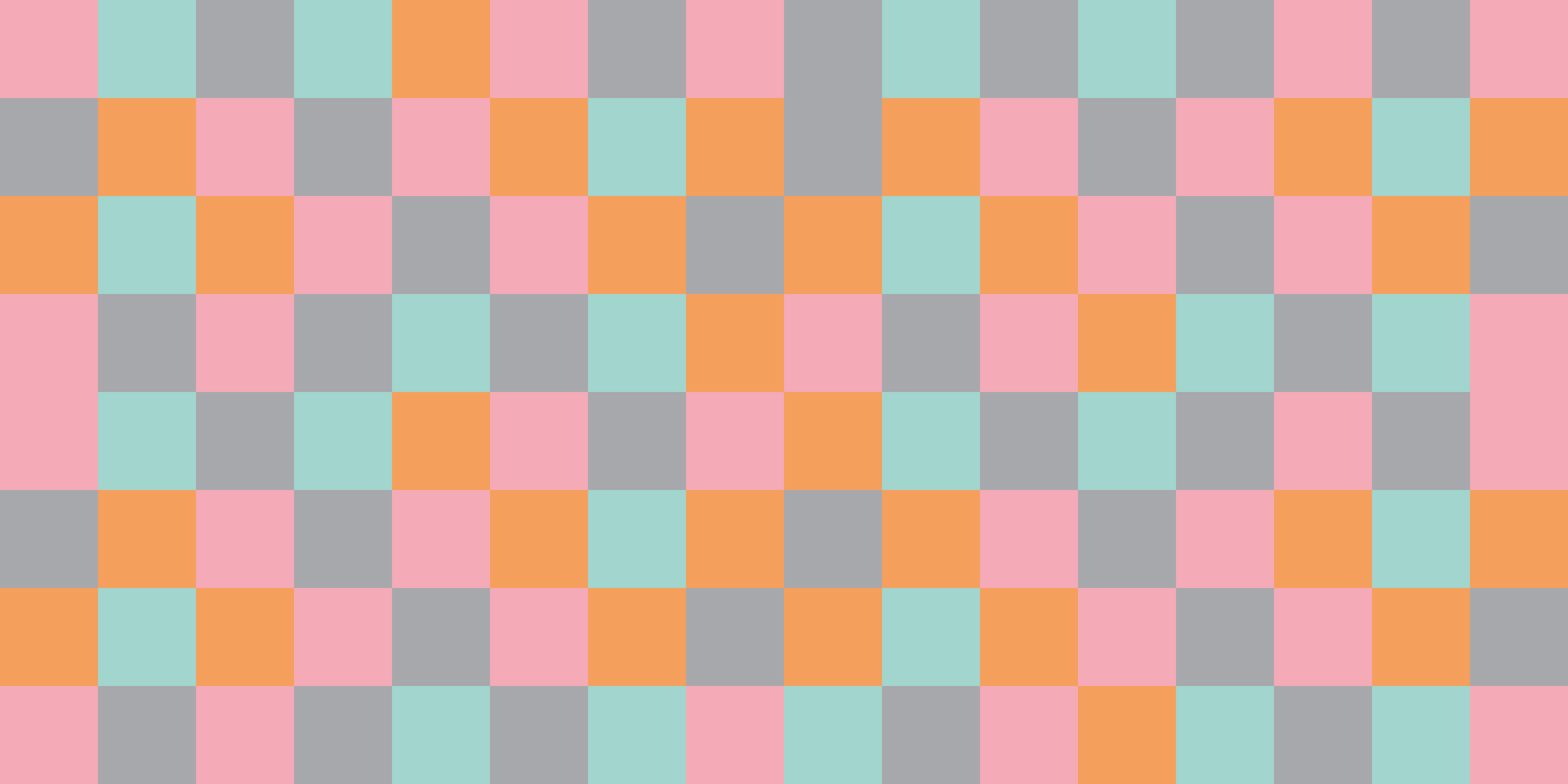 xαλί γεωμετρικού σχεδιασμού πολύχρωμη σκακιέρα - TenStickers